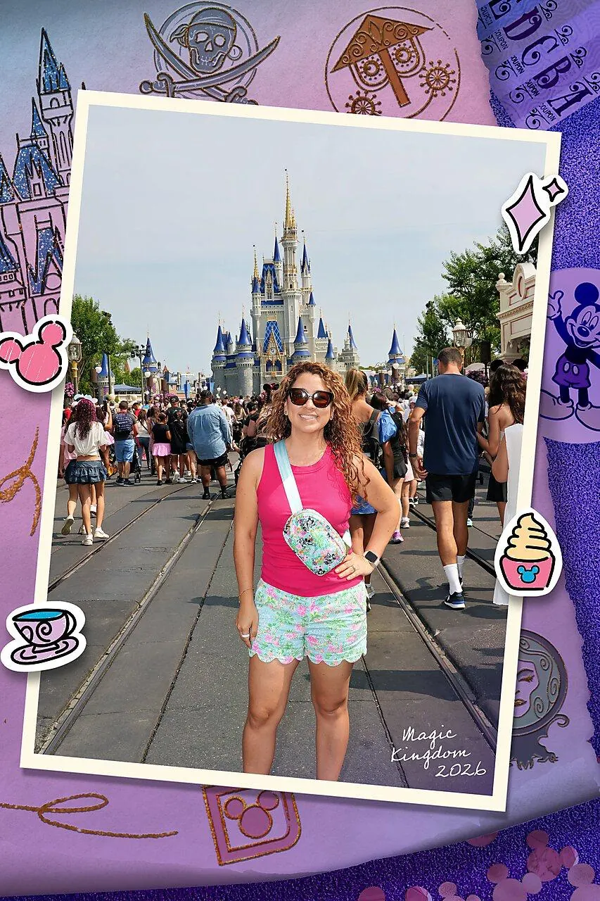 Nathi en Magic Kingdom, insider de Disney en Orlando